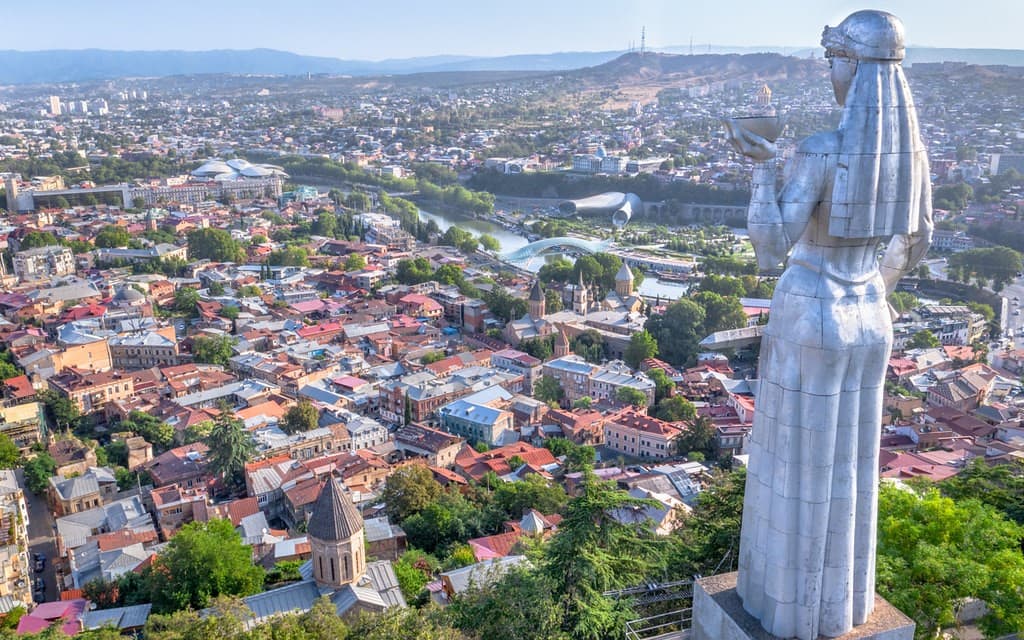Mother of Georgia Statue